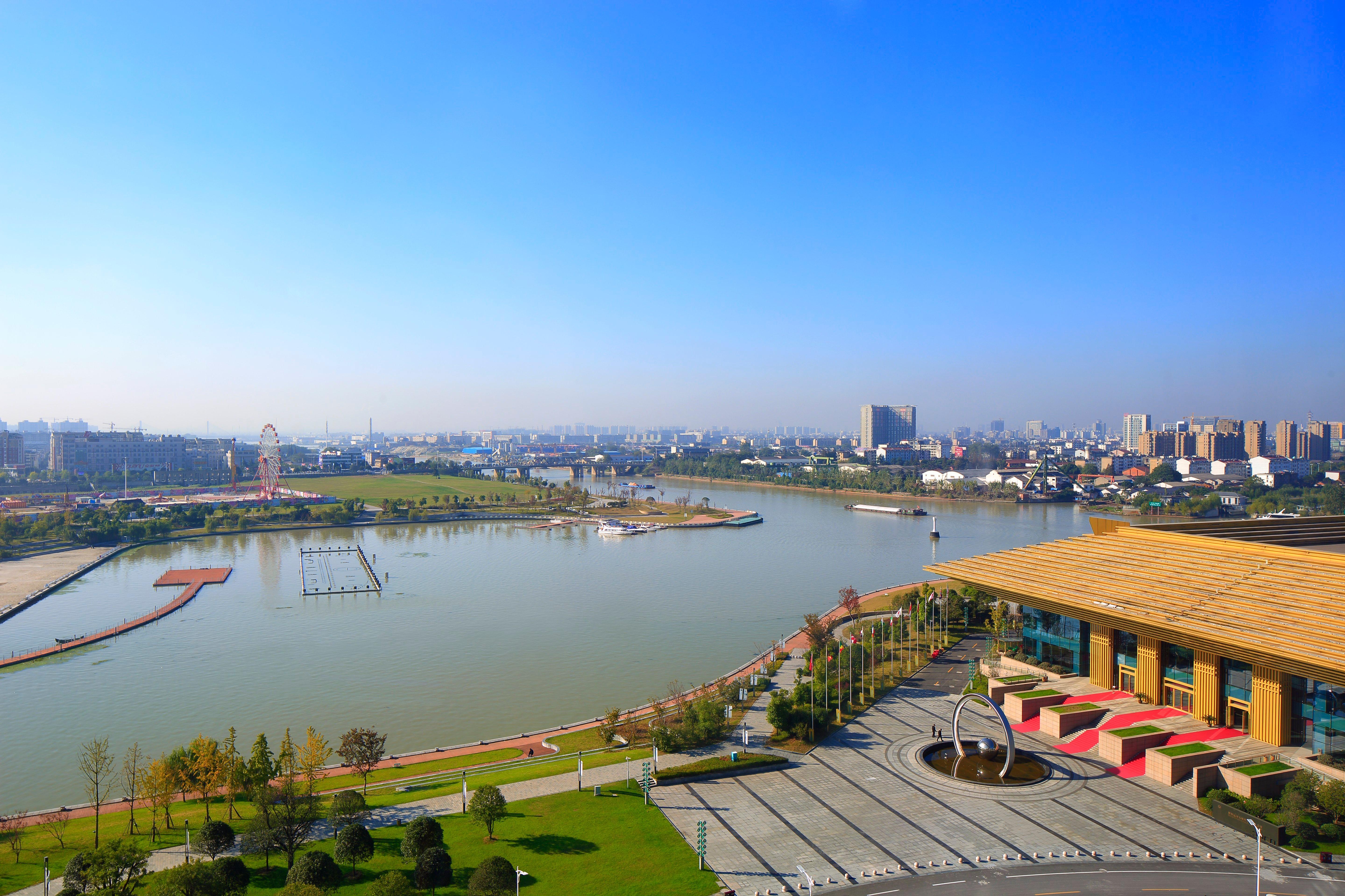 Crowne Plaza Yangzhou By Ihg Hotel ภายนอก รูปภาพ